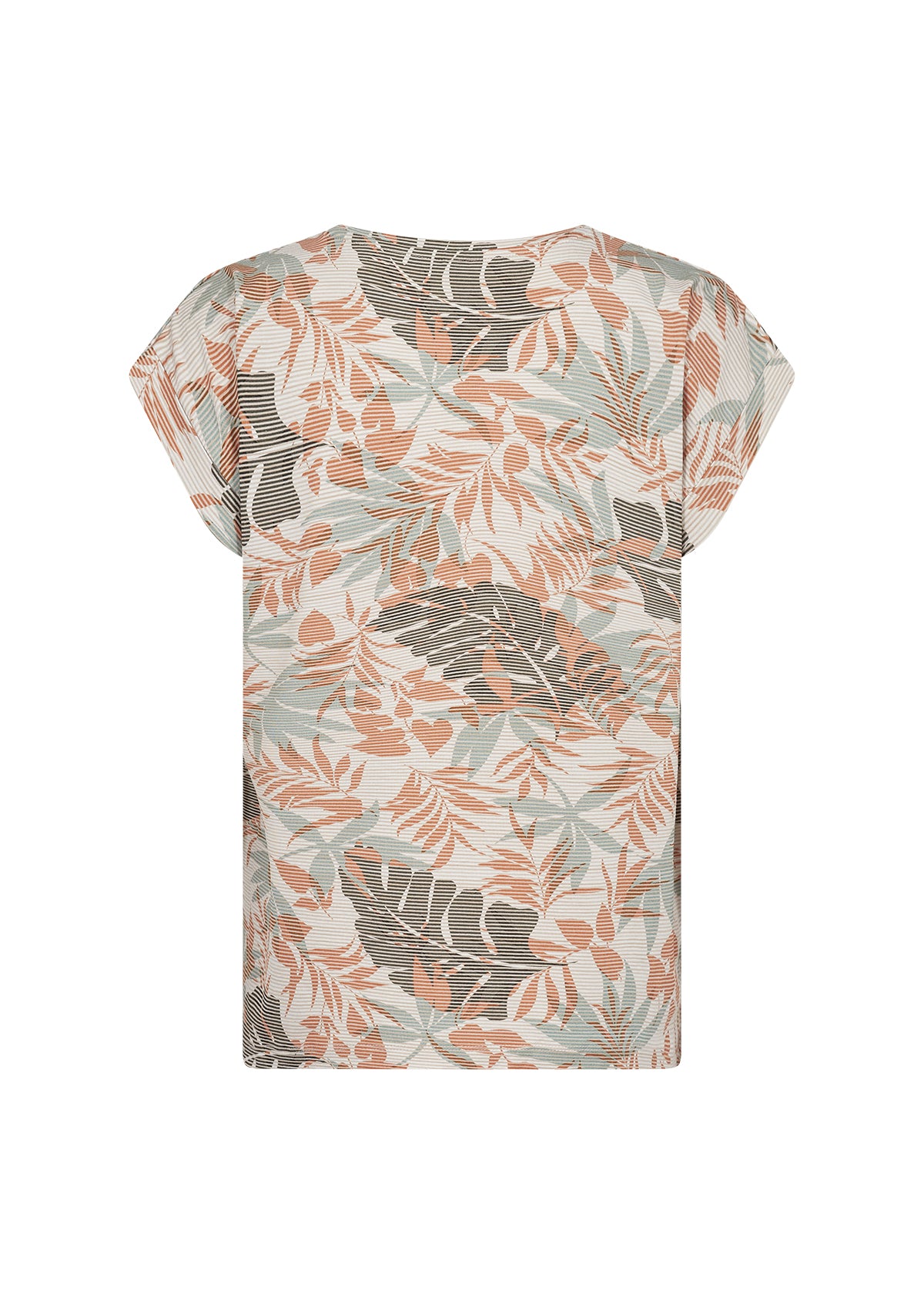 Shirt SC-Galina 39 papaya gemustert