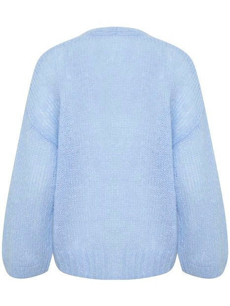 Strickjacke Rastina PW placid blue