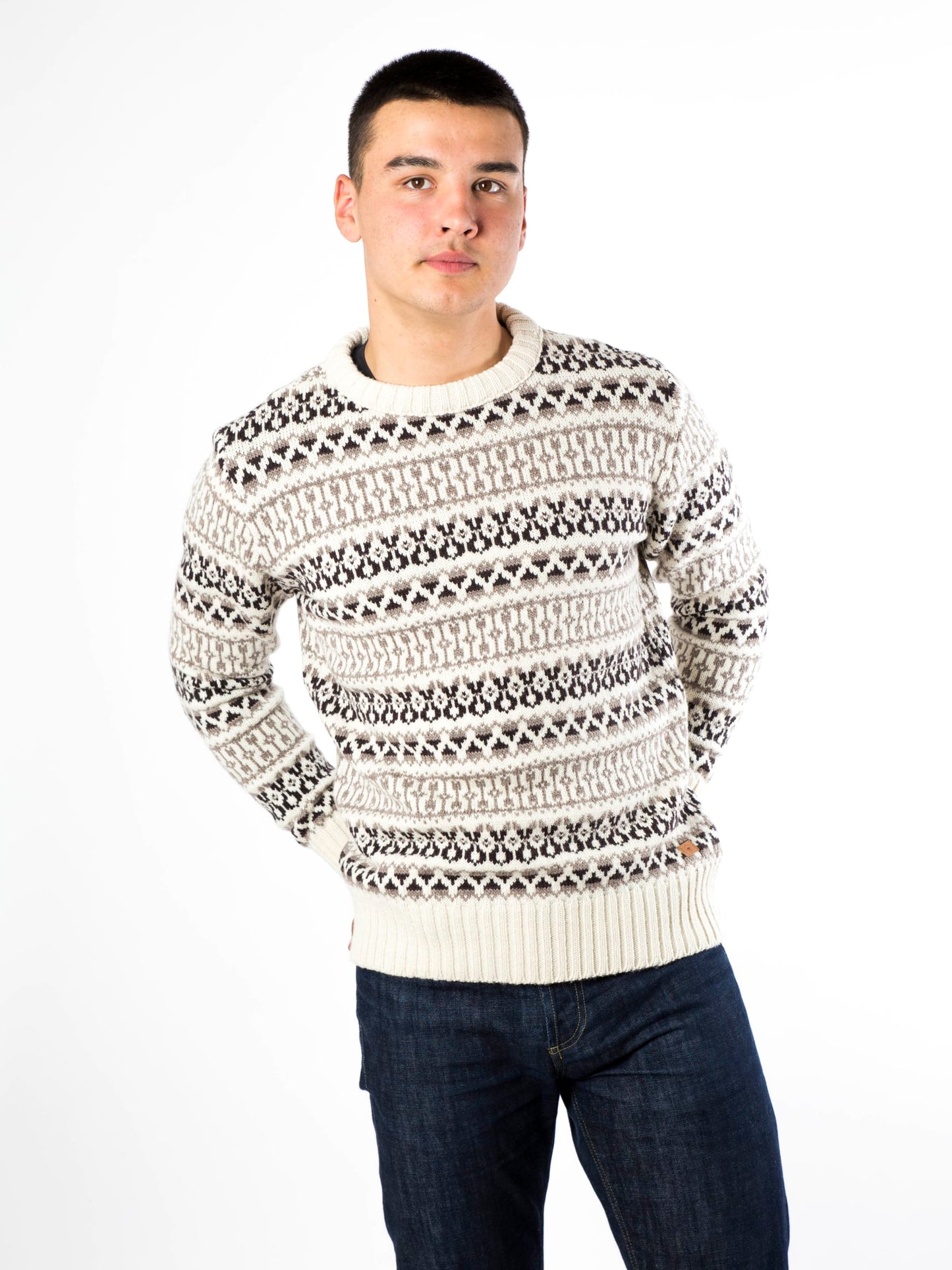 Norweger Pullover Kattegat coffee