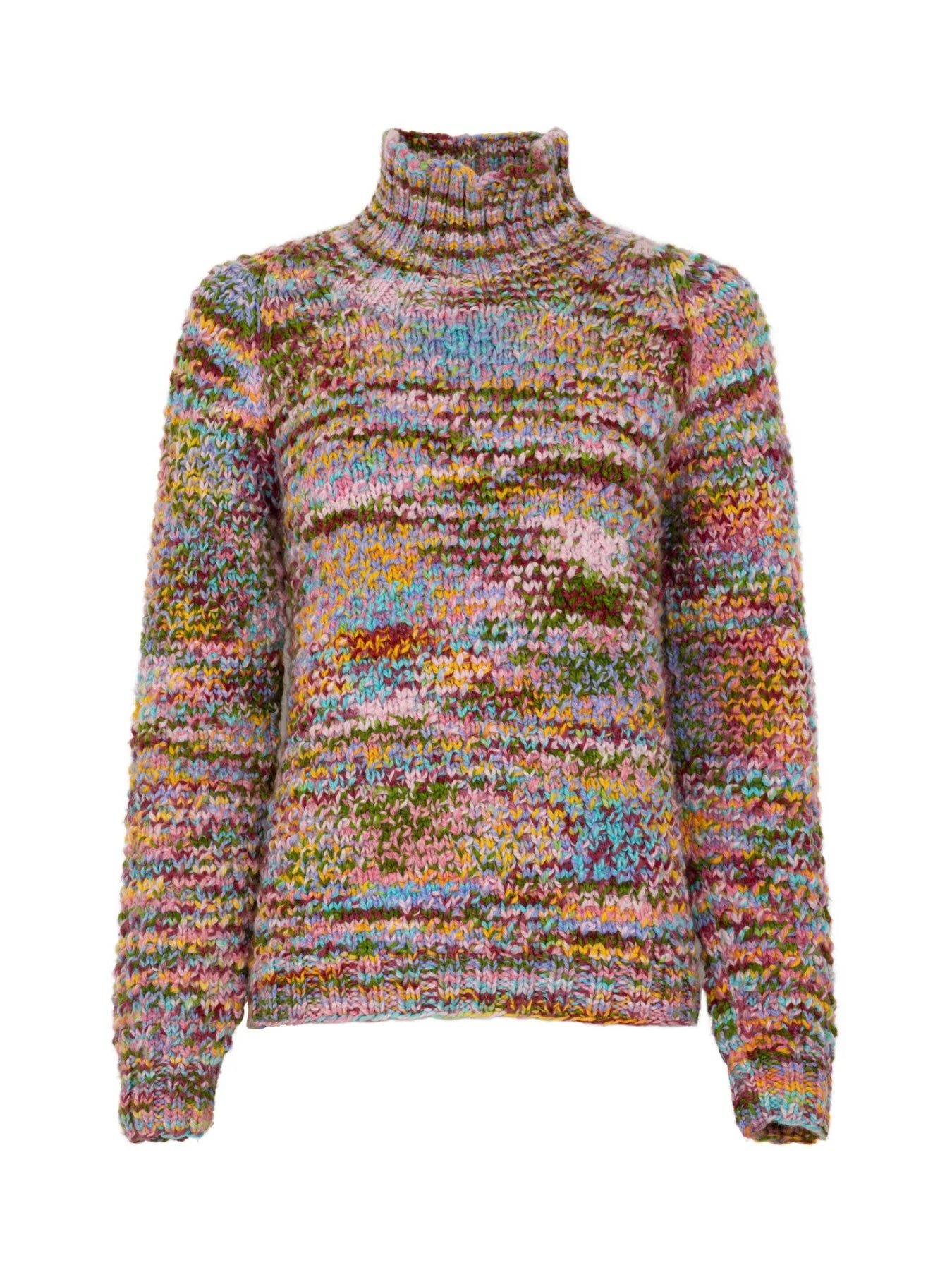 Pullover Butterfly multi rot/pink