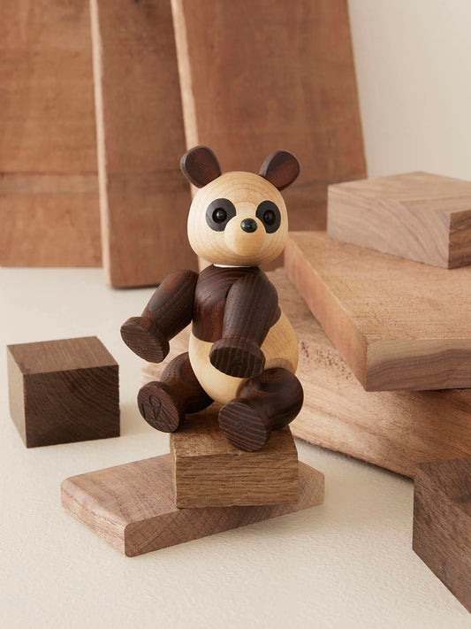 Holzfigur Panda Polly