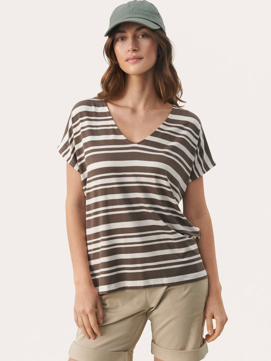 Streifenshirt Halua PW canteen stripe