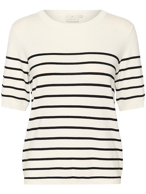 Pullover Lizza KA chalk/black narrow stripe