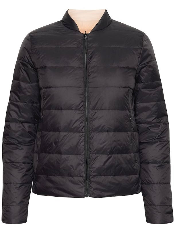 Steppjacke Lila IW reversible schwarz/graige