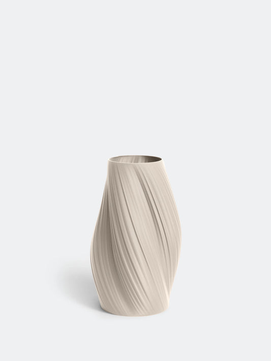 Vase Twist creme