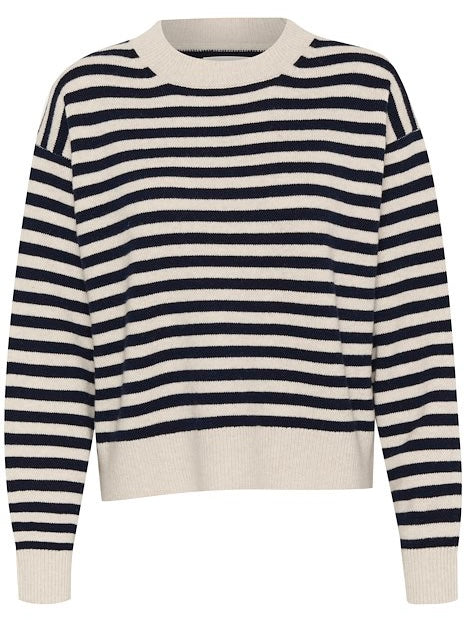 Pullover Maria PW french oak/dark navy stripes