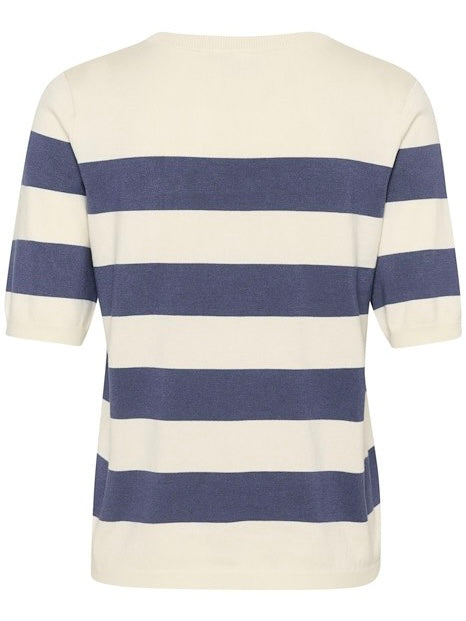 Pullover Lizza KA indigo blue/white bold stripe