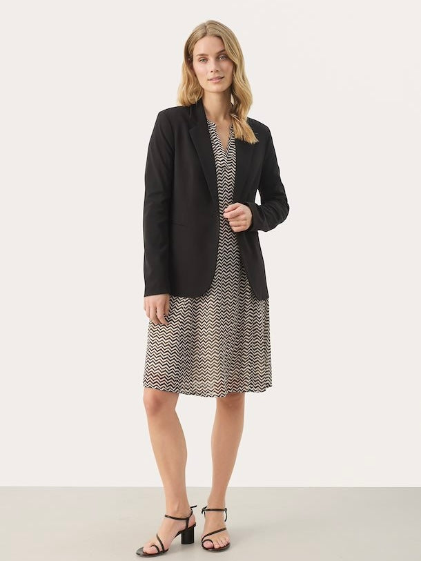 Kleid Botelle small black Zig Zag