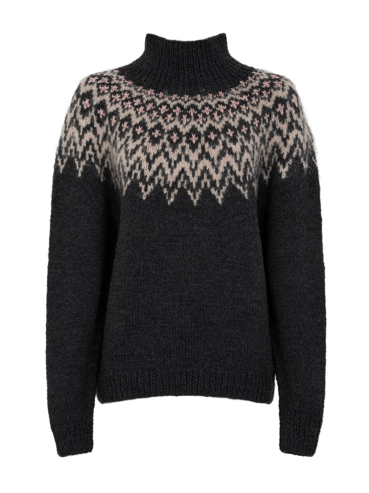 Pullover Che Che high-neck coal