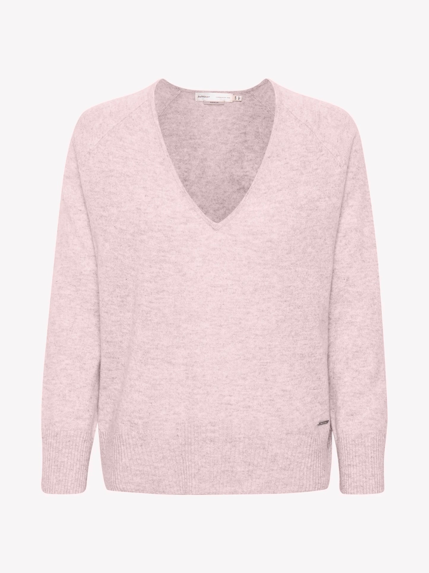 Cashmere Pullover Lukka V-Neck cashmere rose