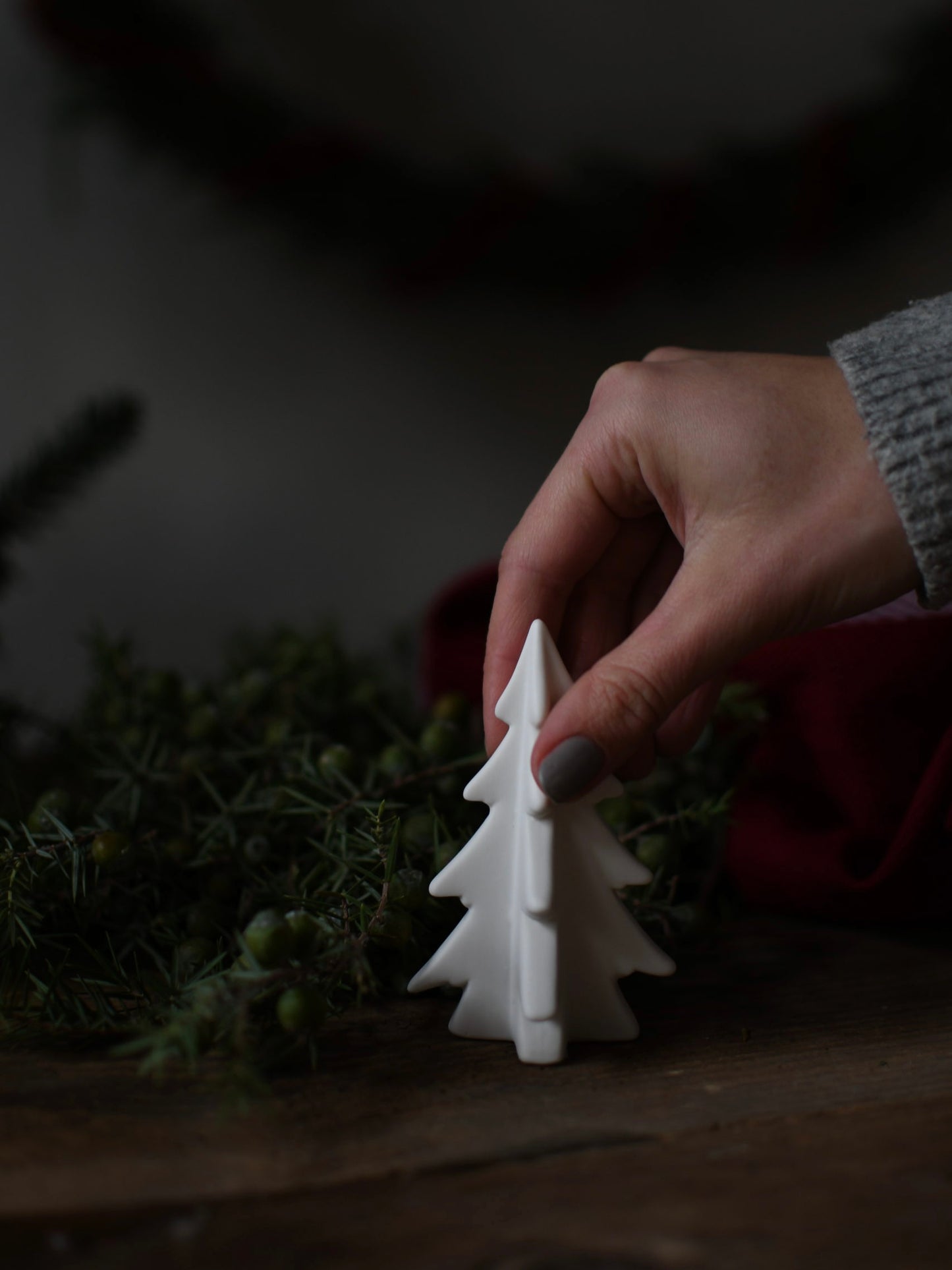 Deko-Weihnachtsbaum Granby weiß