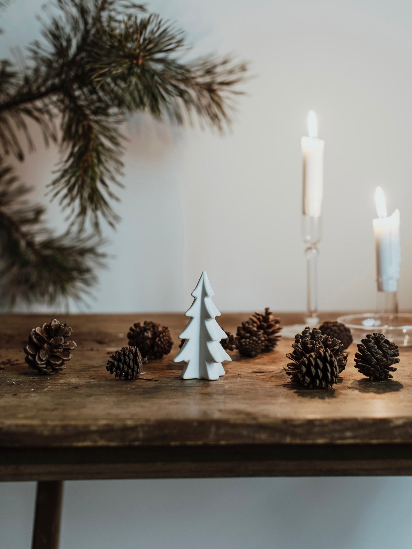 Deko-Weihnachtsbaum Granby weiß