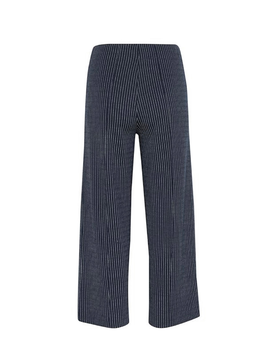 Culotte Hose Ilisan PW dark navy pin stripe