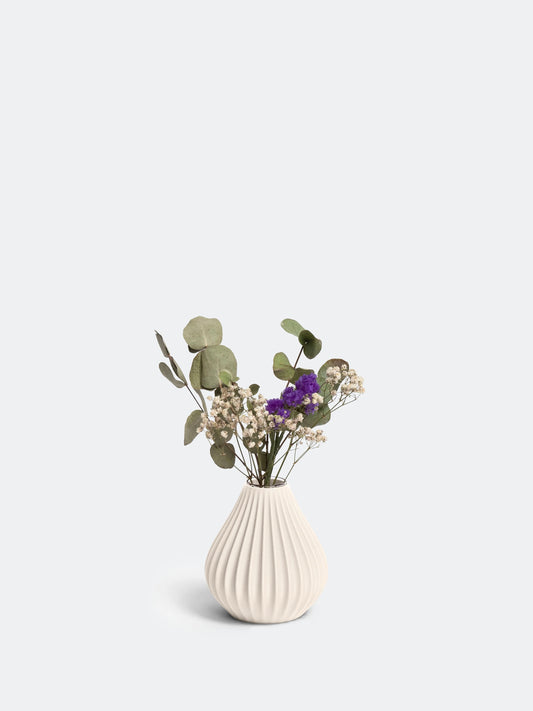 Vase Raindrop S beige