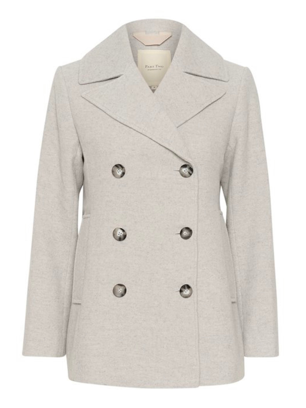 Cabanjacke Lekias PW light grey melange