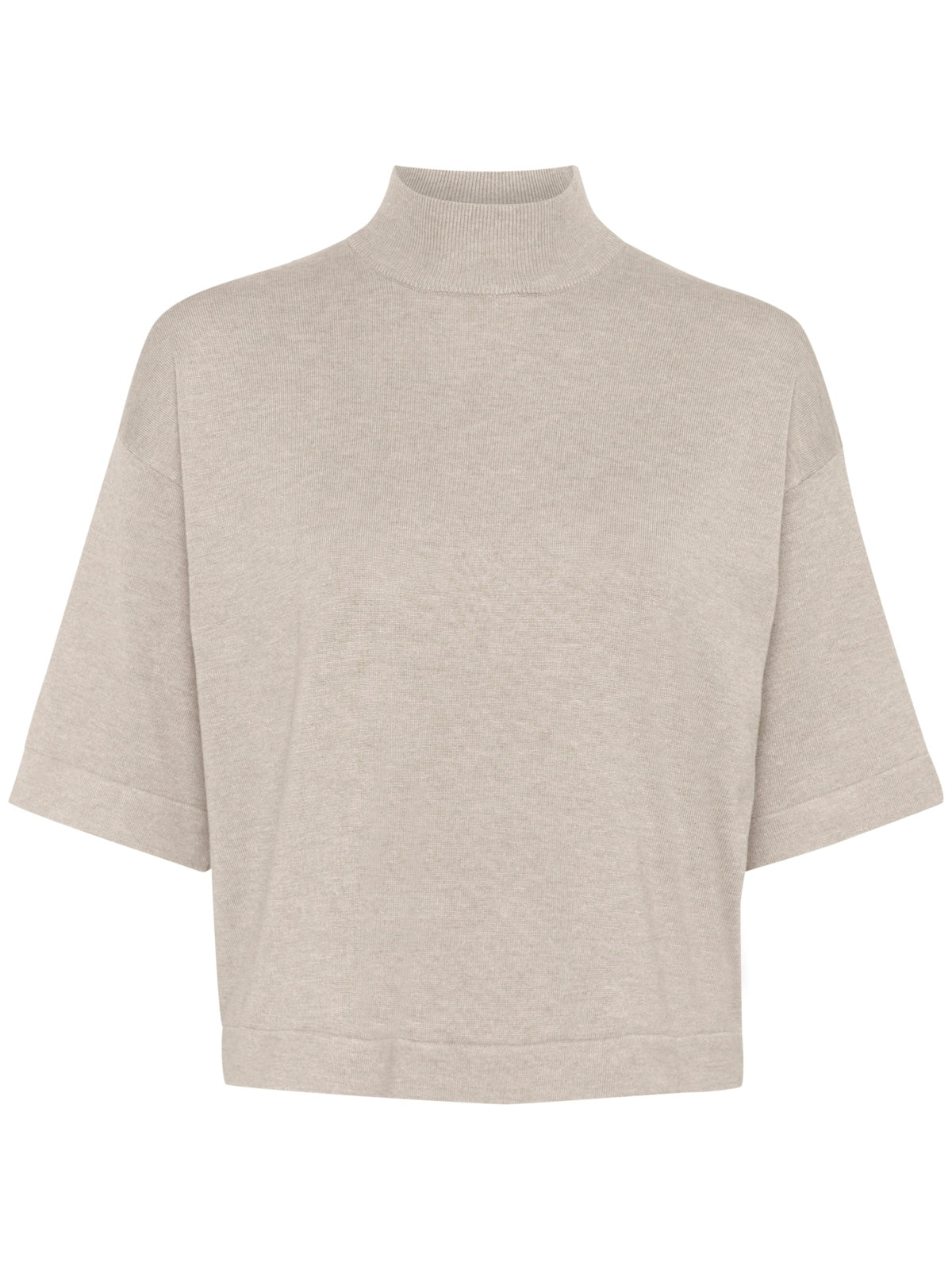 Pullover Lizza KA turtleneck feather gray