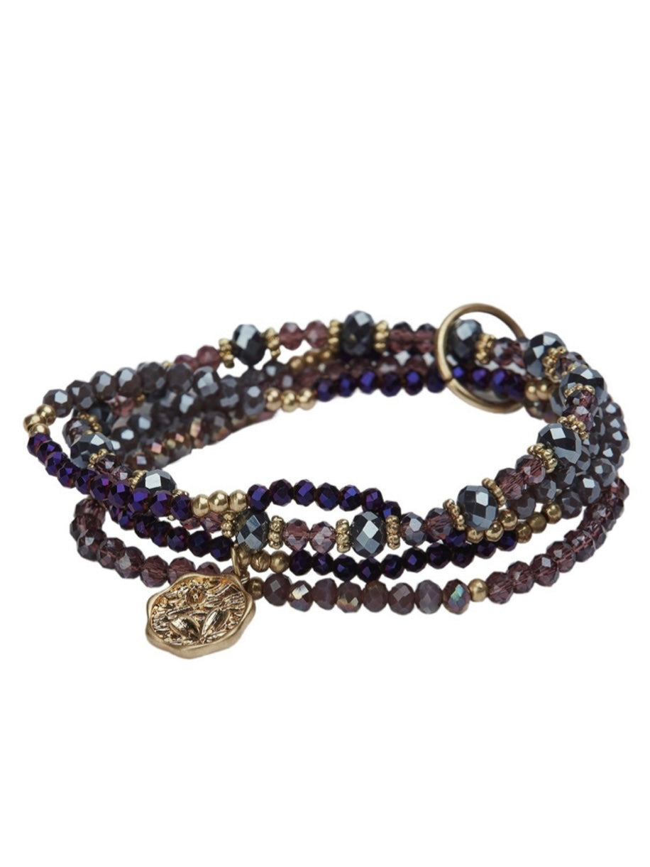 Armband Louise purple