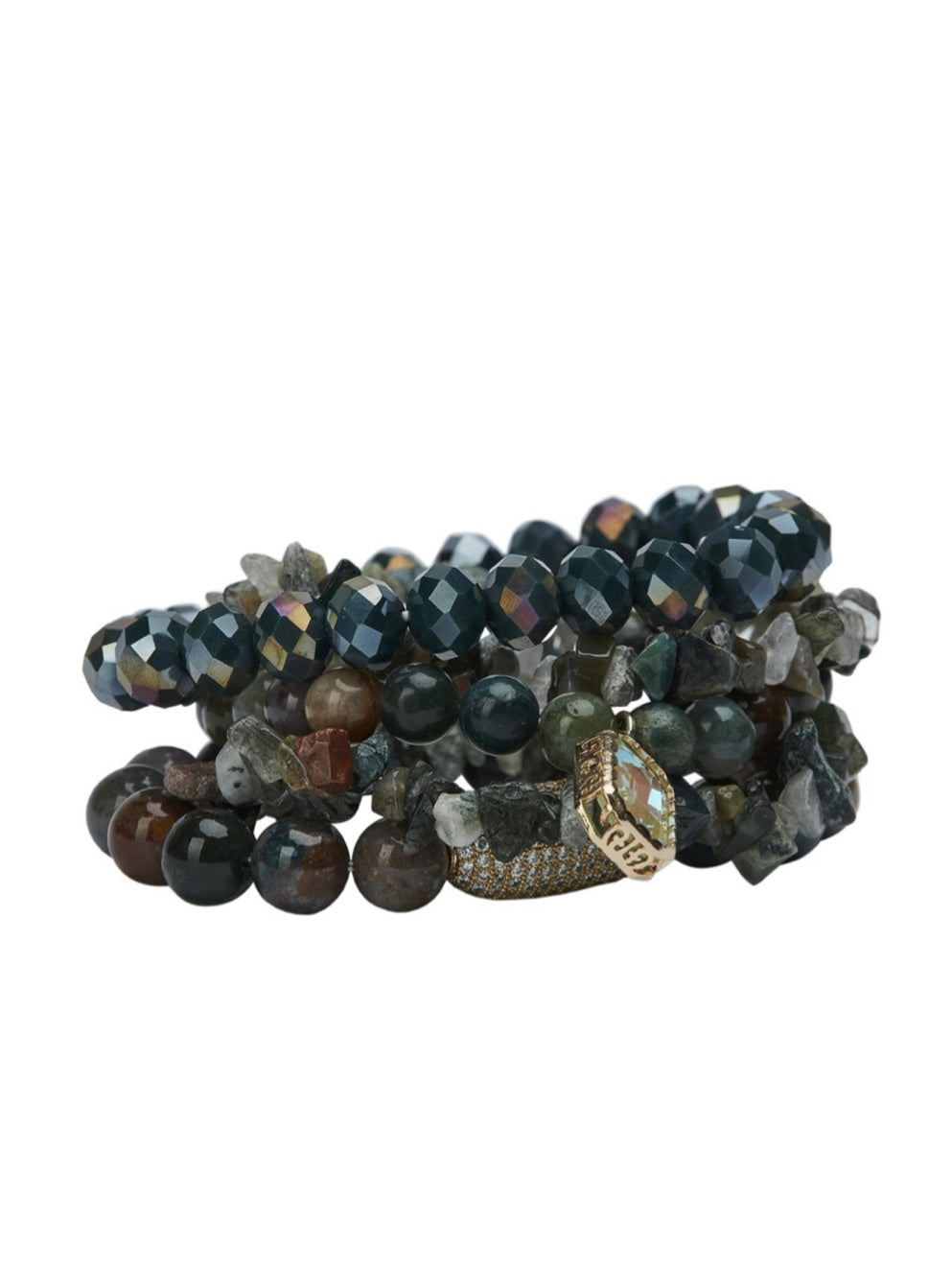 Armband Selma dark green