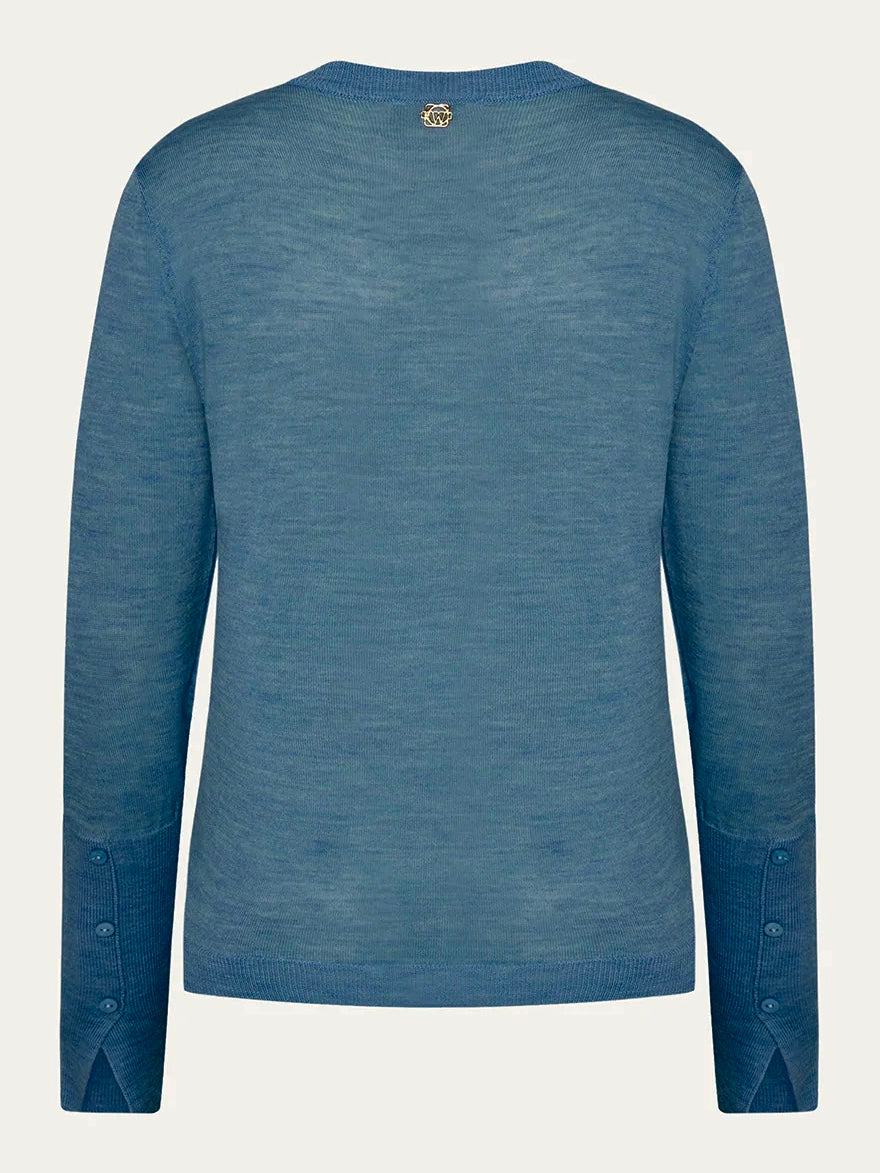 Pullover Plinia denimblau