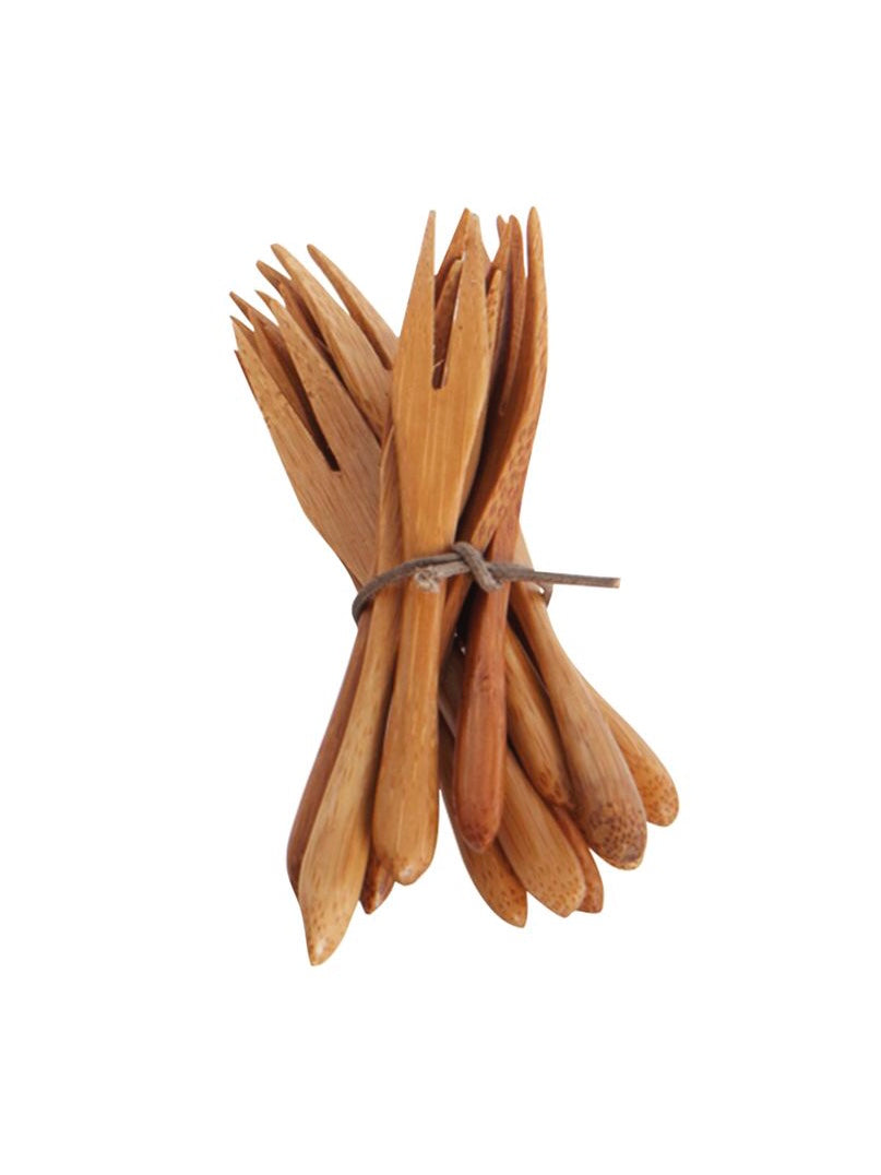 Holzgabel Bamboo natur