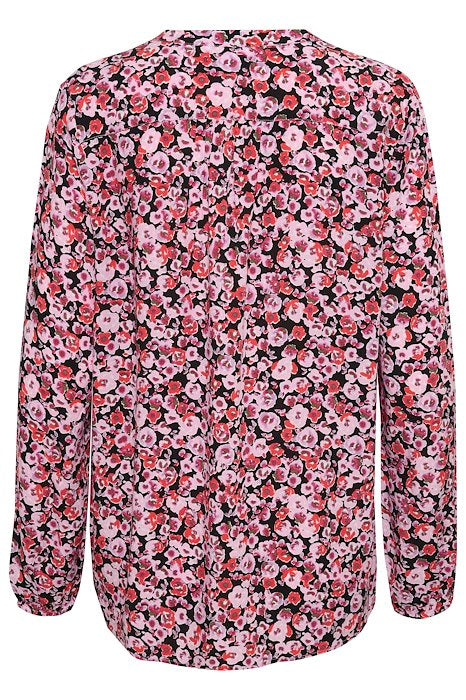 Blusenshirt Eda rosé flowerprint